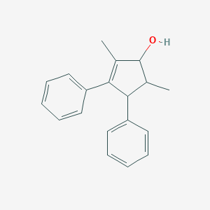 molecular formula C19H20O B1472975 2,5-Dimethyl-3,4-diphenylcyclopent-2-en-1-ol CAS No. 5141-37-7