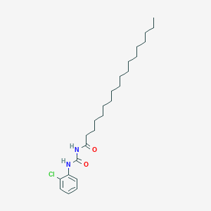 molecular formula C25H41ClN2O2 B14729852 n-[(2-Chlorophenyl)carbamoyl]octadecanamide CAS No. 6947-53-1