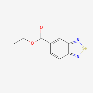 molecular formula C9H8N2O2Se B14730074 Ethyl 8 CAS No. 6343-85-7