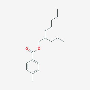 molecular formula C18H28O2 B14730120 2-Propylheptyl 4-methylbenzoate CAS No. 6323-91-7