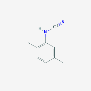 molecular formula C9H10N2 B14730193 Cyanamide, (2,5-dimethylphenyl)- CAS No. 10533-09-2