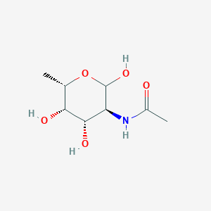molecular formula C8H15NO5 B1473029 N-Acetyl-L-fucosamine [MI] CAS No. 49694-69-1