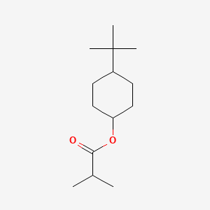 molecular formula C14H26O2 B14730319 4-tert-Butylcyclohexyl isobutyrate CAS No. 5451-57-0