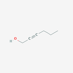 molecular formula C6H10O B147304 Hex-2-yn-1-ol CAS No. 764-60-3