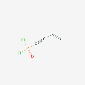 molecular formula C4H3Cl2OP B14730414 But-3-en-1-yn-1-ylphosphonic dichloride CAS No. 4981-31-1