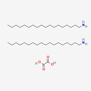 molecular formula C38H80N2O4 B14730665 Octadecan-1-amine;oxalic acid CAS No. 6232-95-7