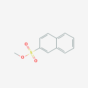 molecular formula C11H10O3S B14730742 Methyl naphthalene-2-sulfonate CAS No. 5138-53-4