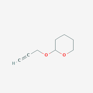 molecular formula C8H12O2 B147309 四氢-2-(2-丙炔氧基)-2H-吡喃 CAS No. 6089-04-9