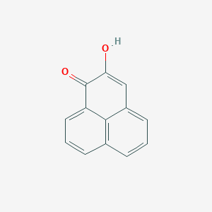 molecular formula C13H8O2 B14730915 2-hydroxy-1H-phenalen-1-one CAS No. 10505-79-0