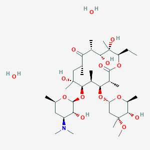 molecular formula C37H67NO13 · 2H2O B014731 Erythromycin dihydrate CAS No. 59319-72-1