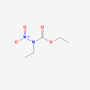 molecular formula C5H10N2O4 B14731042 Ethyl ethyl(nitro)carbamate CAS No. 6274-16-4