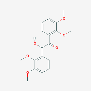 molecular formula C18H20O6 B14731123 o-Veratroin CAS No. 5653-61-2