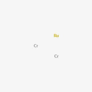 molecular formula Cr2Ru B14731454 Chromium--ruthenium (2/1) CAS No. 12371-33-4