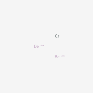 molecular formula Be2Cr B14731624 Beryllium--chromium (2/1) CAS No. 12232-30-3
