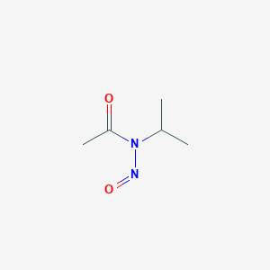 molecular formula C5H10N2O2 B14731633 N-Nitroso-N-(propan-2-yl)acetamide CAS No. 5211-42-7
