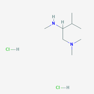 N1,N1,N2,3-tetramethylbutane-1,2-diamine dihydrochloride