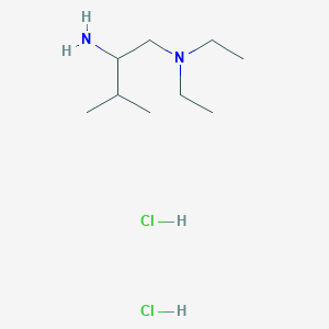 N1,N1-diethyl-3-methylbutane-1,2-diamine dihydrochloride