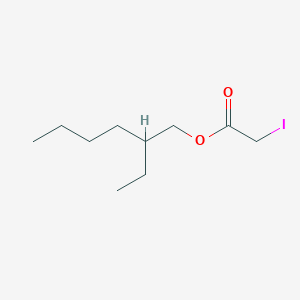 molecular formula C10H19IO2 B14731665 2-Ethylhexyl iodoacetate CAS No. 5439-37-2