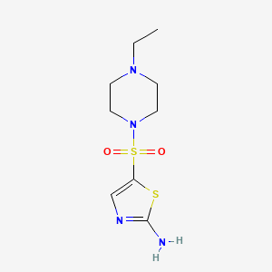 5-((4-Ethylpiperazin-1-yl)sulfonyl)thiazol-2-amine