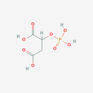molecular formula C4H7O8P B14731747 Butanedioic acid, (phosphonooxy)- CAS No. 5735-83-1