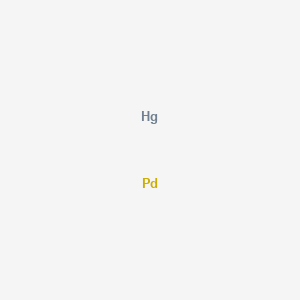molecular formula HgPd B14731781 Mercury--palladium (1/1) CAS No. 12162-27-5