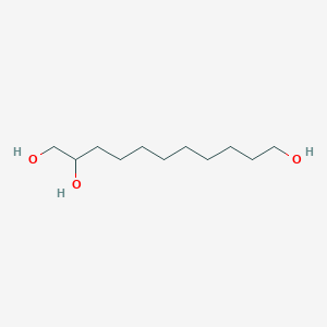 molecular formula C11H24O3 B14731803 Undecane-1,2,11-triol CAS No. 10596-06-2