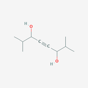 molecular formula C10H18O2 B14731838 2,7-Dimethyloct-4-yne-3,6-diol CAS No. 6339-21-5