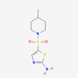 5-((4-Methylpiperidin-1-yl)sulfonyl)thiazol-2-amine
