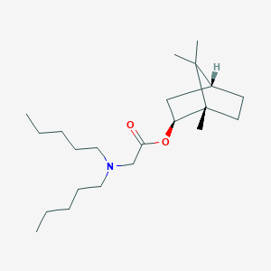 molecular formula C22H41NO2 B14731947 N, Isobornyl ester CAS No. 5332-72-9