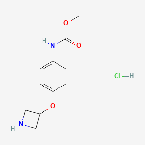 Methyl (4-(azetidin-3-yloxy)phenyl)carbamate hydrochloride