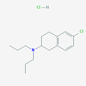 molecular formula C16H25Cl2N B1473198 6-Chloro-DPAT hydrochloride 