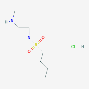 1-(butylsulfonyl)-N-methylazetidin-3-amine hydrochloride