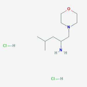 4-Methyl-1-morpholinopentan-2-amine dihydrochloride