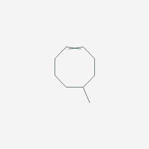 molecular formula C9H16 B14732064 Cyclooctene, 5-methyl- CAS No. 13152-07-3