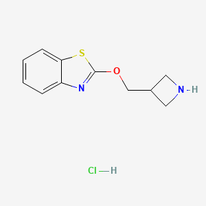 2-(Azetidin-3-ylmethoxy)benzo[d]thiazole hydrochloride