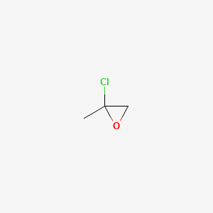 molecular formula C3H5ClO B14732132 2-Chloro-2-methyloxirane CAS No. 5950-21-0