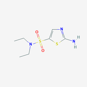 2-amino-N,N-diethylthiazole-5-sulfonamide