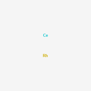 molecular formula CeRh B14732187 Cerium;rhodium CAS No. 12157-69-6