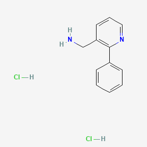 (2-Phenylpyridin-3-yl)methanamine dihydrochloride