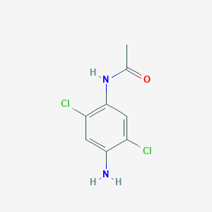 molecular formula C8H8Cl2N2O B14732297 N-(4-Amino-2,5-dichlorophenyl)acetamide CAS No. 6392-96-7