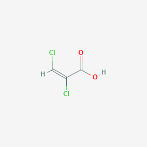 molecular formula C3H2Cl2O2 B14732309 (E)-2,3-dichloro-acrylic acid CAS No. 6795-91-1