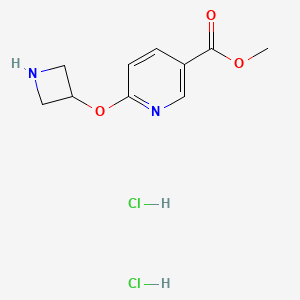 Methyl 6-(azetidin-3-yloxy)nicotinate dihydrochloride