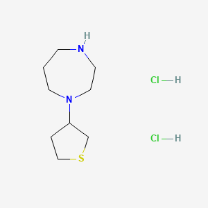 1-(Tetrahydrothiophen-3-yl)-1,4-diazepane dihydrochloride
