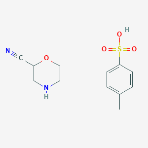 Morpholine-2-carbonitrile 4-methylbenzenesulfonate