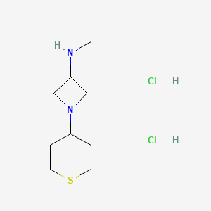 N-methyl-1-(tetrahydro-2H-thiopyran-4-yl)azetidin-3-amine dihydrochloride