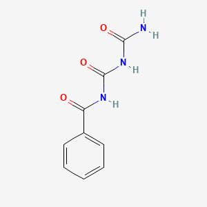 molecular formula C9H9N3O3 B14732430 n-(Carbamoylcarbamoyl)benzamide CAS No. 6291-91-4