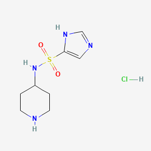 N-piperidin-4-yl-1H-imidazole-4-sulfonamide hydrochloride