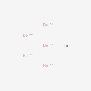 molecular formula Be5Ta B14732462 Beryllium--tantalum (5/1) CAS No. 12598-58-2