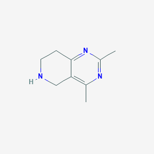 2,4-Dimethyl-5,6,7,8-tetrahydropyrido[4,3-d]pyrimidine