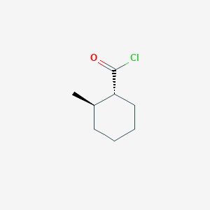 molecular formula C8H13ClO B14732570 trans-2-Methyl-cyclohexanecarbonyl chloride CAS No. 13064-92-1